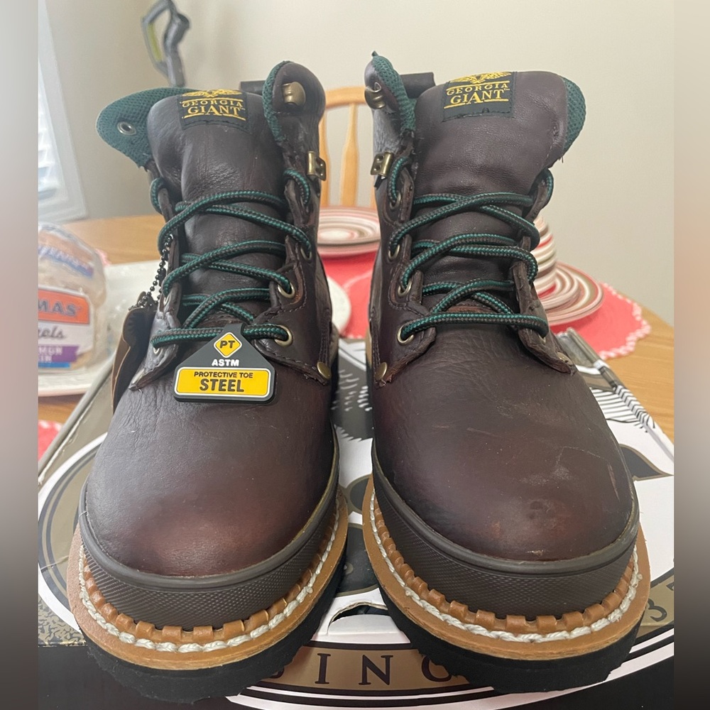 Georgia Boots steel toe